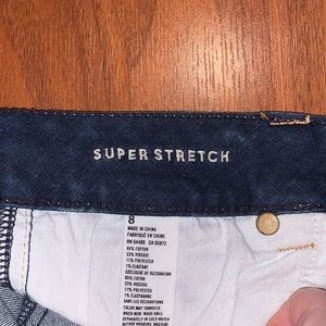 American Eagle Super Stretch Denim Shorts